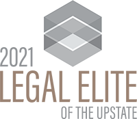 2021 Legal Elite of the Upstate logo